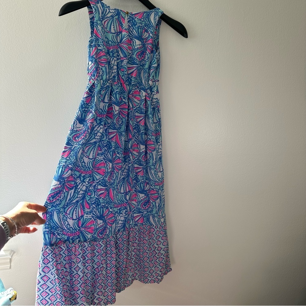 Lilly Pulitzer Girls Paisley Tier Maxi Dress M 20th Anniversary - Picture 5 of 6